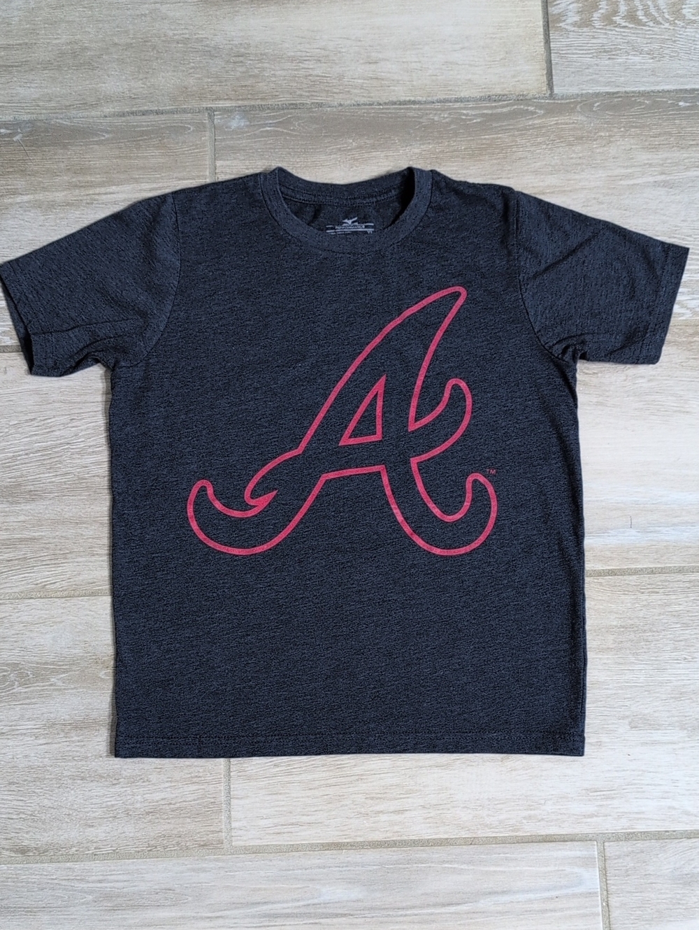 Mizuno Kids Atlanta Braves Short Sleeve Tee | Braves Logo Tee